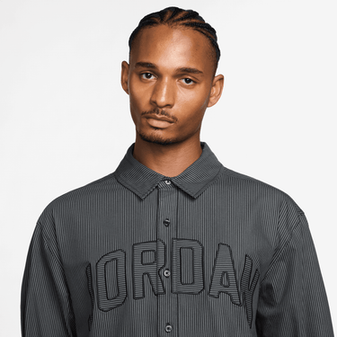 JORDAN FLIGHT MEN'S OXFORD LONG-SLEEVE TOP