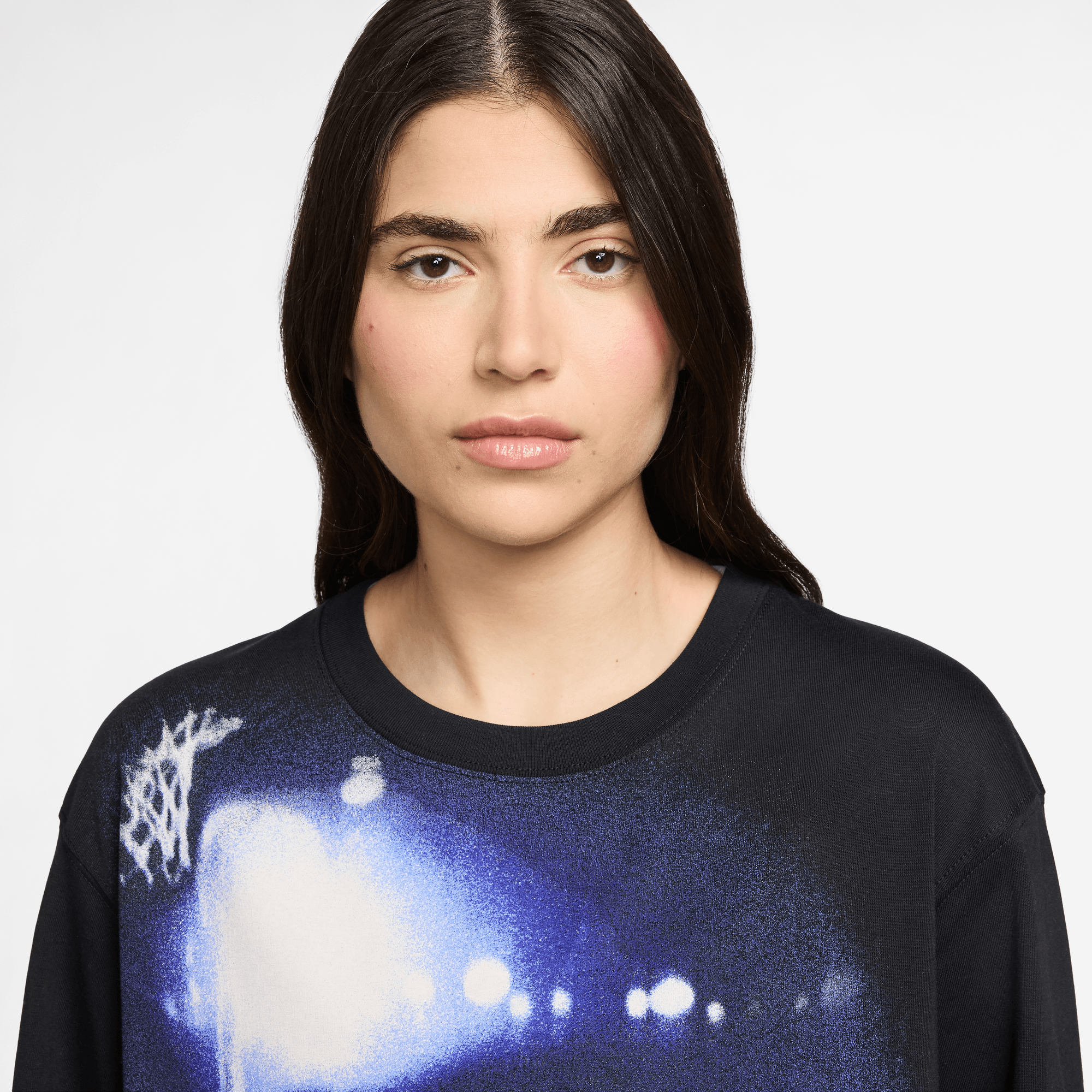 JORDAN WOMEN'S SPT DRI-FIT LONG SLEEVES GFX TEE