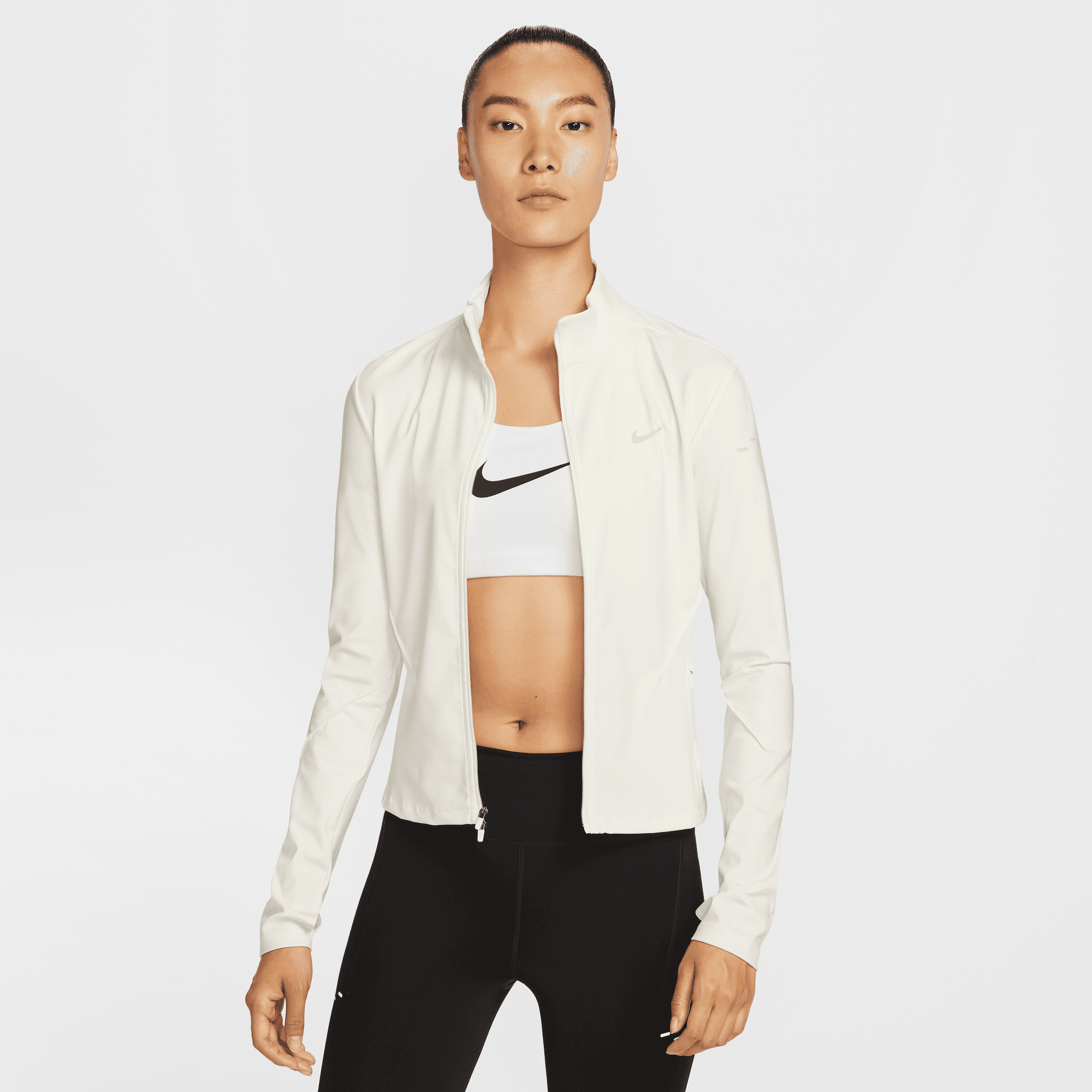 NIKE SWIFT WOMEN'S DRI-FIT FULL-ZIP MID-LAYER RUNNING TOP