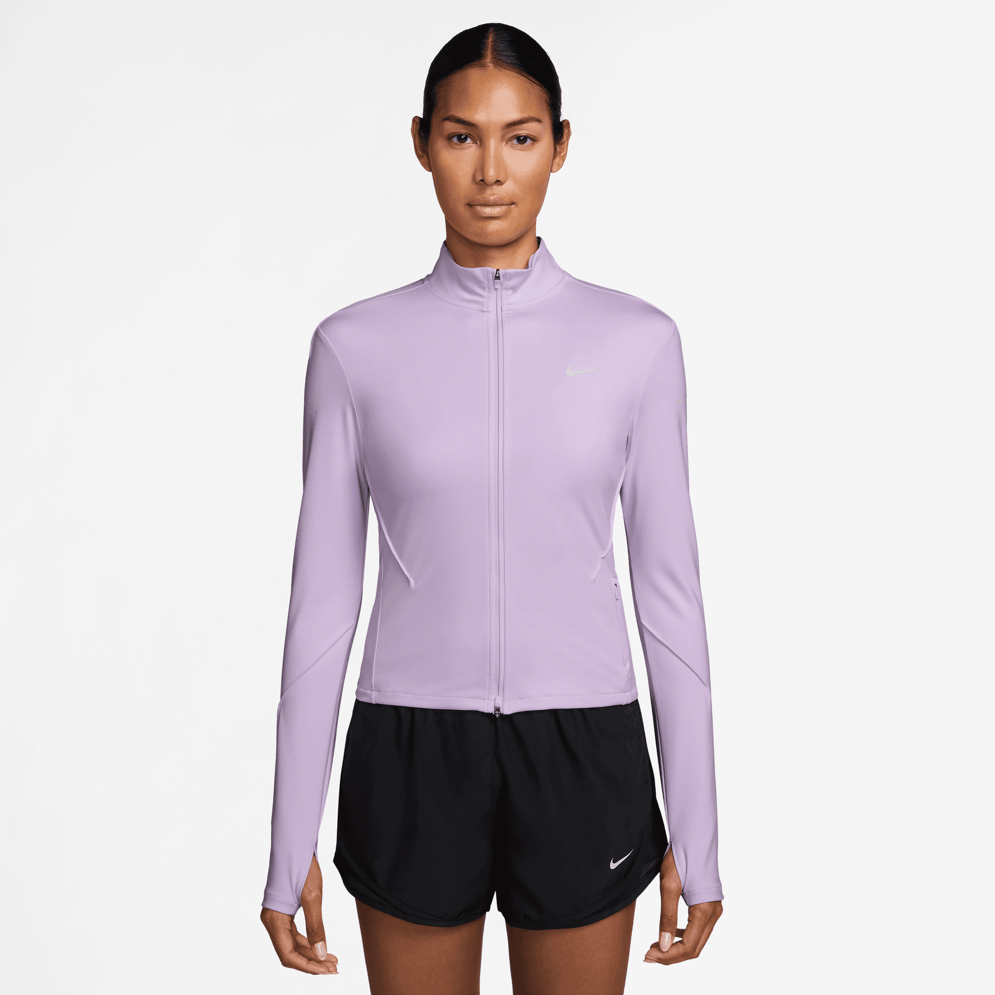 NIKE SWIFT WOMEN'S DRI-FIT FULL-ZIP MID-LAYER RUNNING TOP