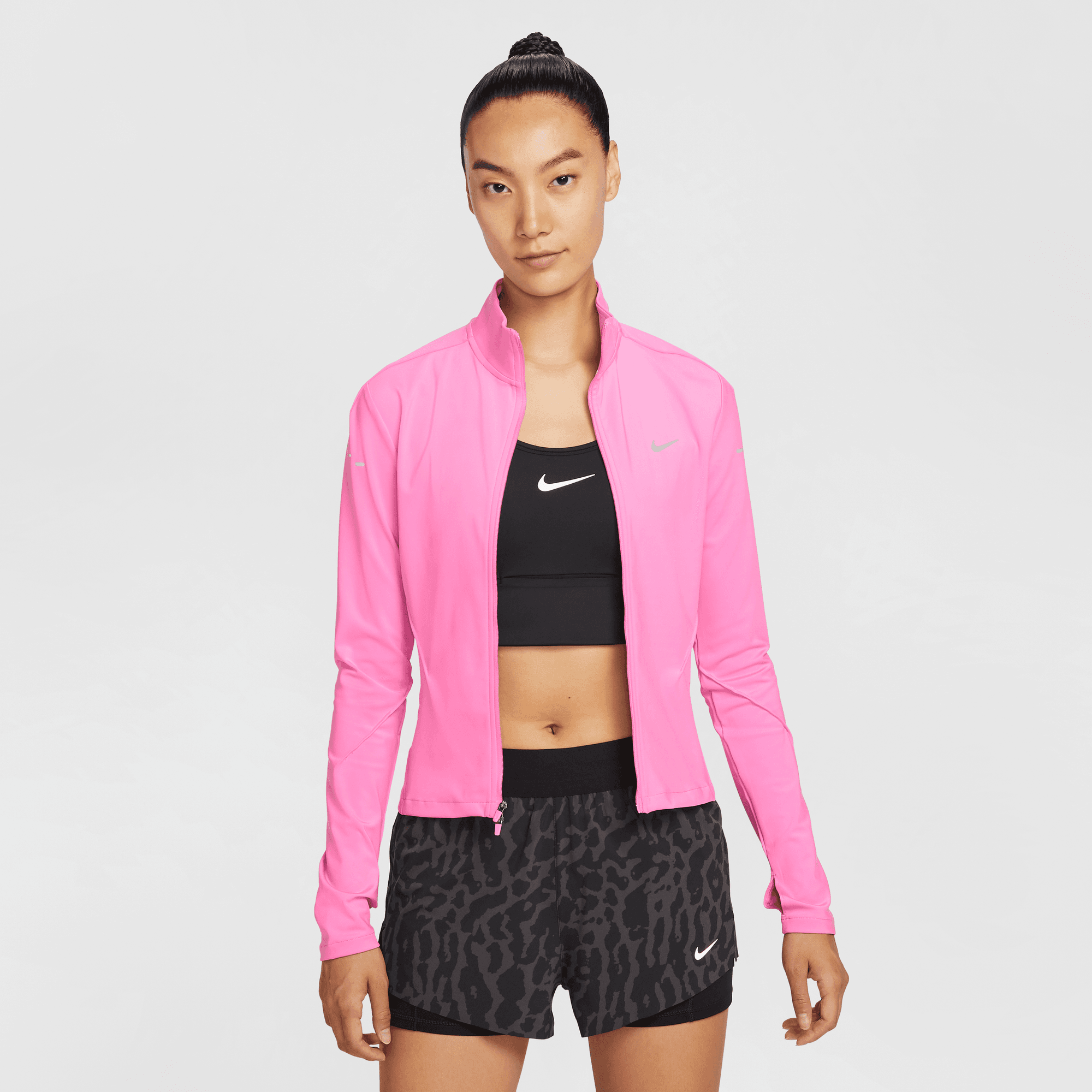NIKE SWIFT WOMEN'S DRI-FIT FULL-ZIP MID-LAYER RUNNING TOP