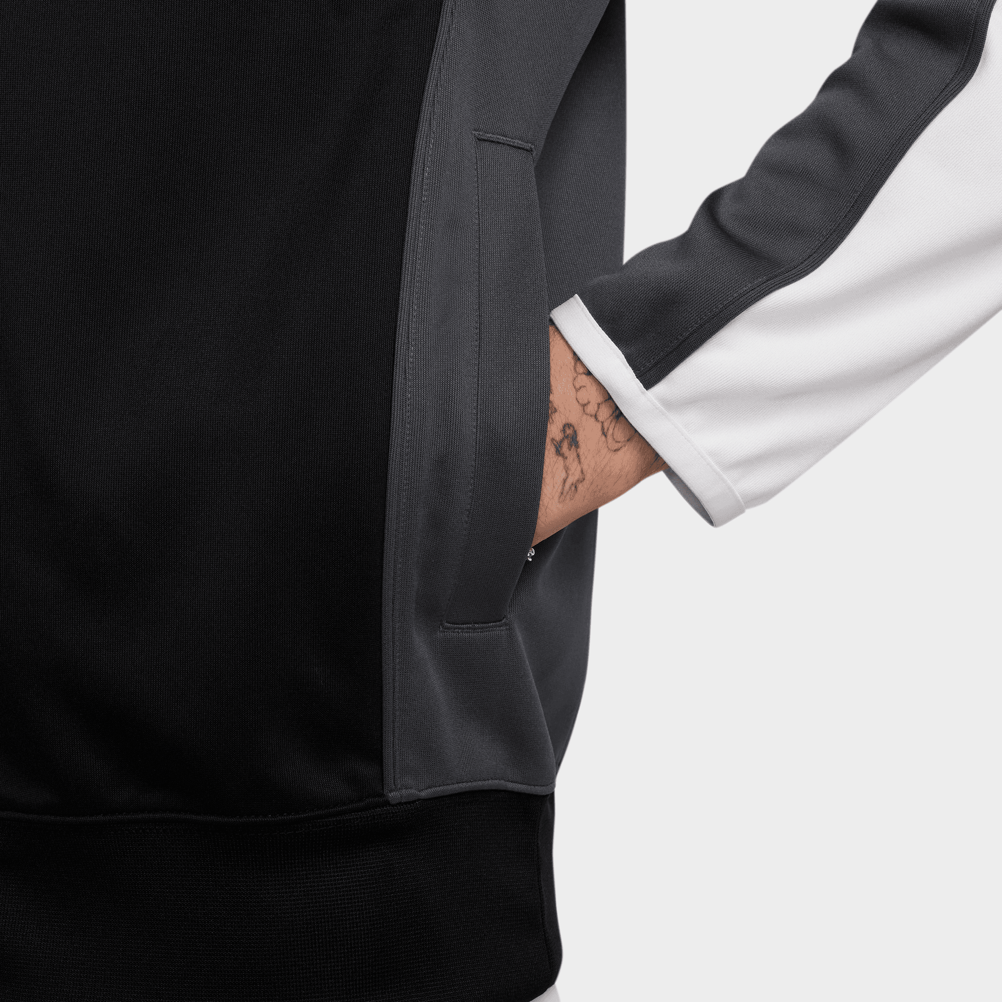 NIKE AIR MEN'S POLY-KNIT FULL-ZIP JACKET
