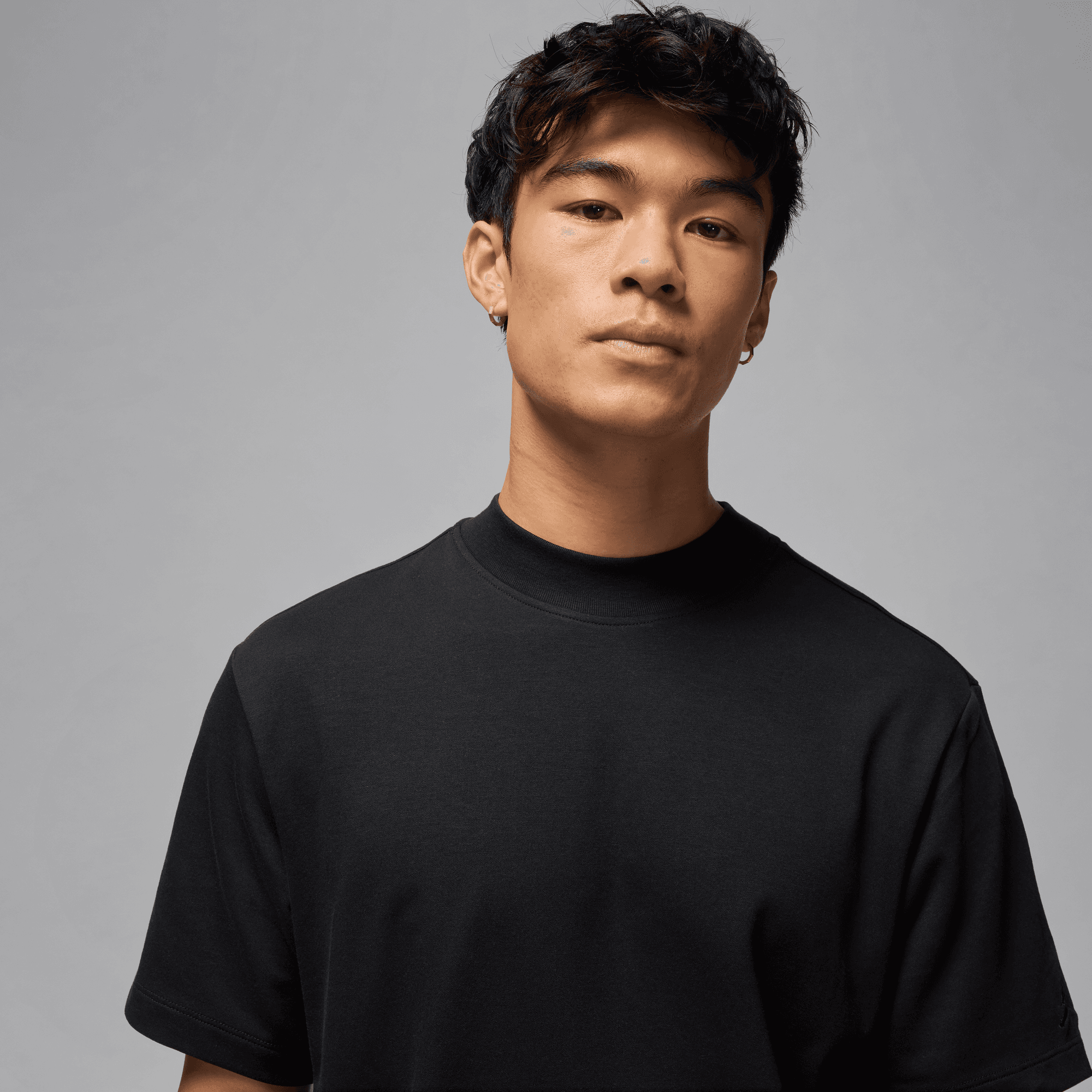 JORDAN SPORT MEN'S DRI-FIT MOCK-NECK GOLF TOP