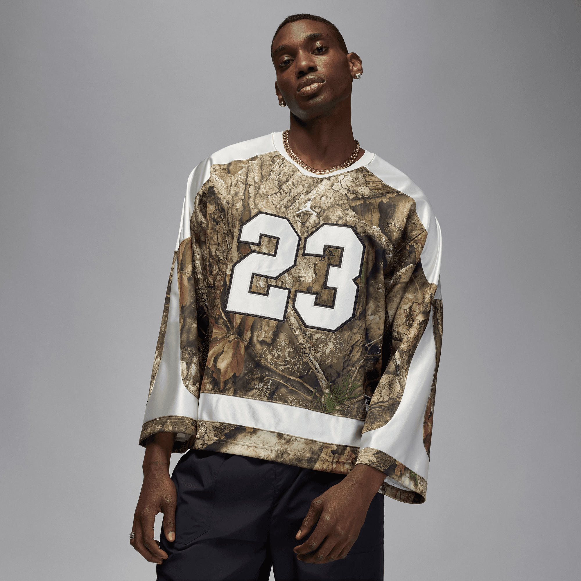 JORDAN BROOKLYN MEN'S REALTREE HOCKEY JERSEY