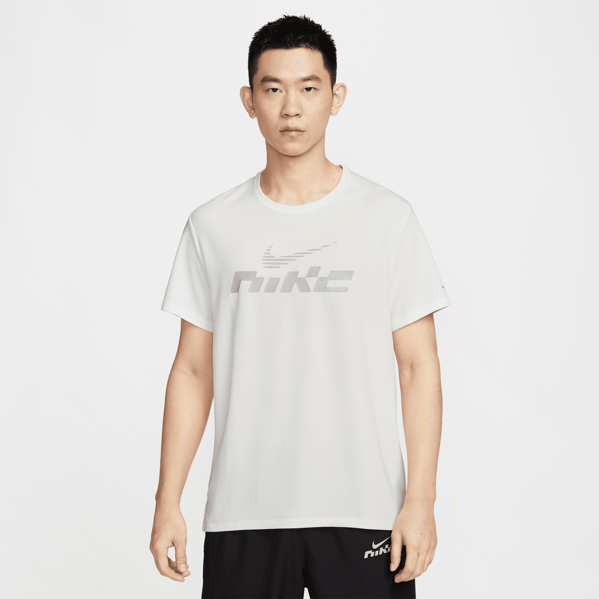 NIKE MILER FLASH MEN'S DRI-FIT UV SHORT-SLEEVE RUNNING TOP