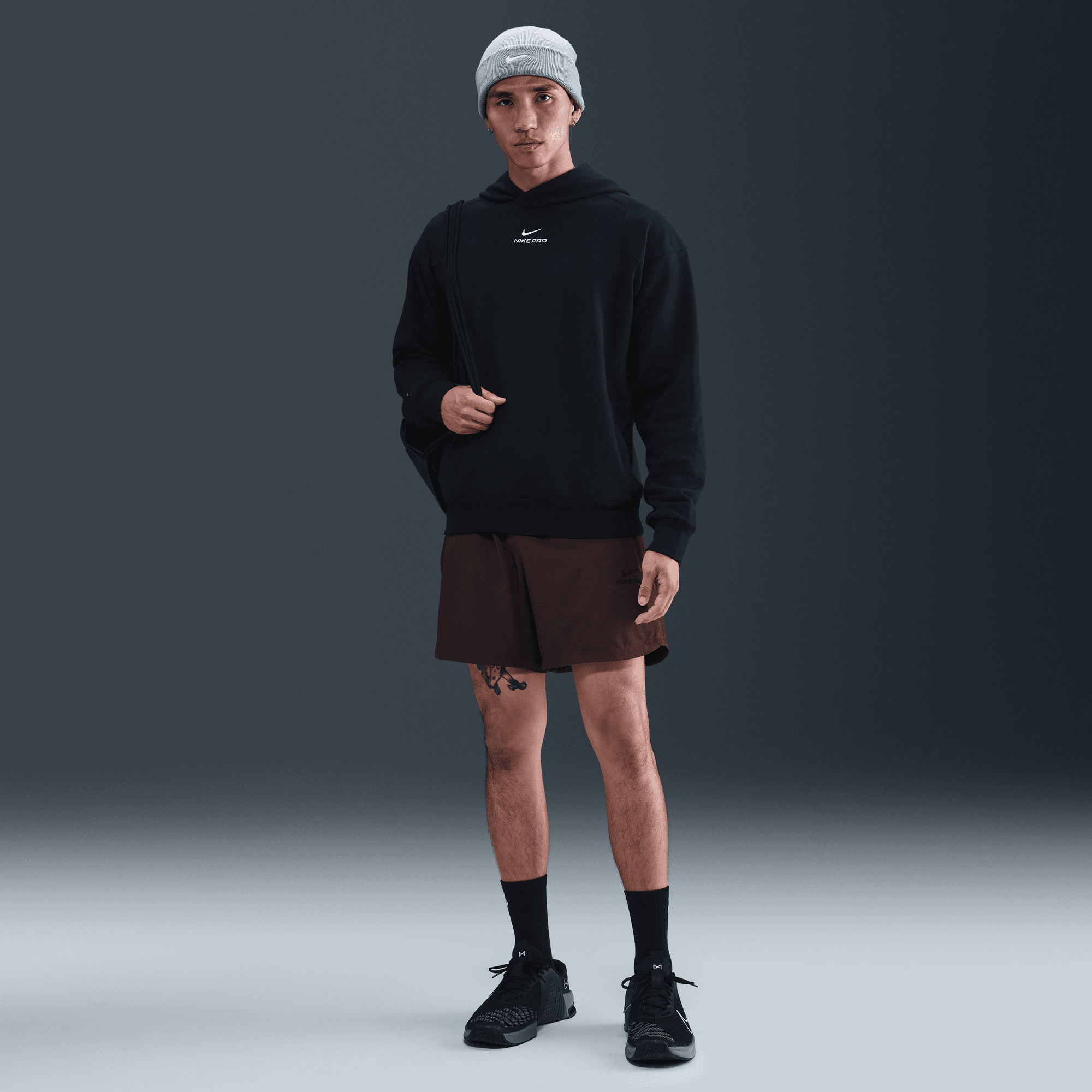 NIKE PRO MEN'S DRI-FIT MID LAYER TRAINING HOODIE