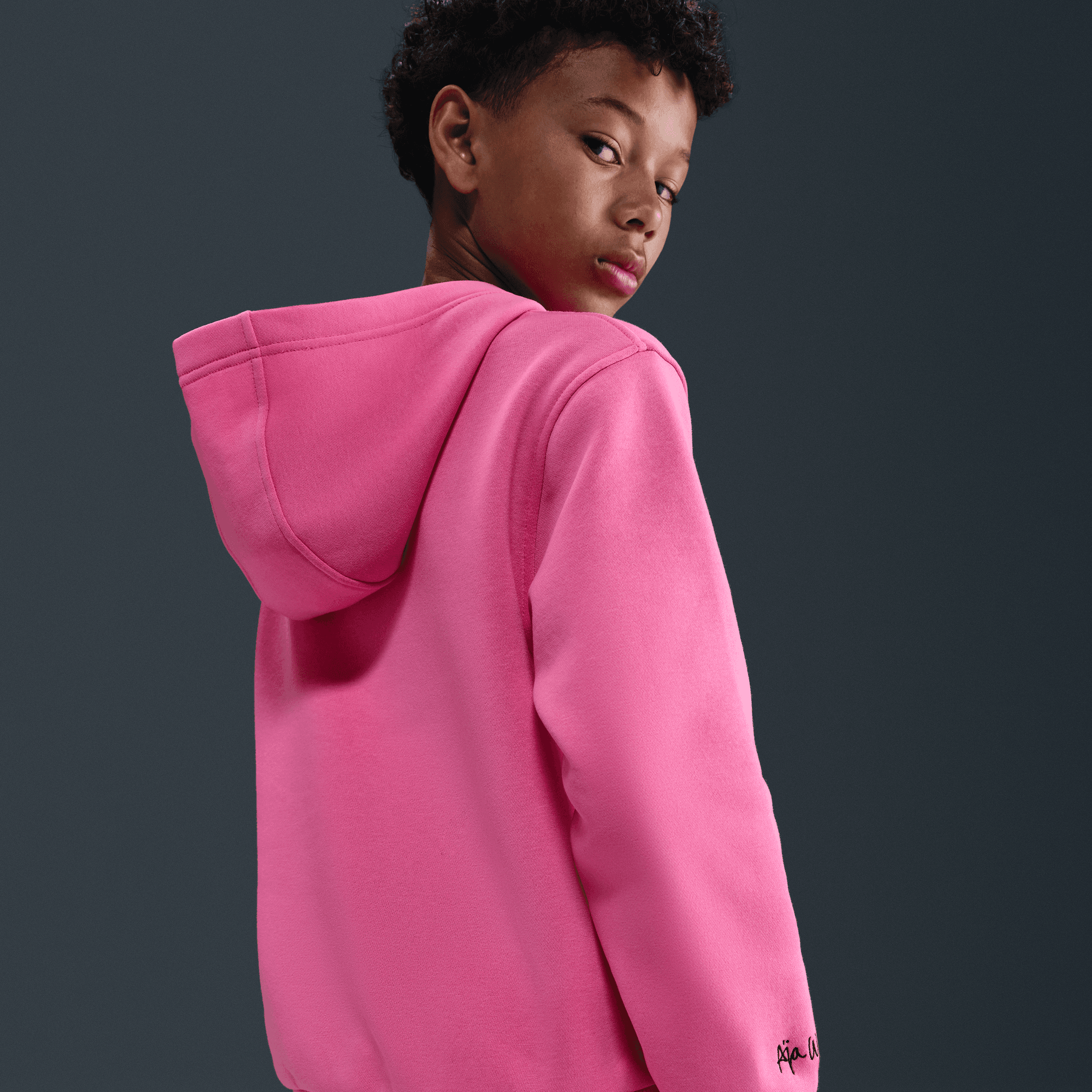 A'JA WILSON CLUB FLEECE BIG KIDS' HOODIE