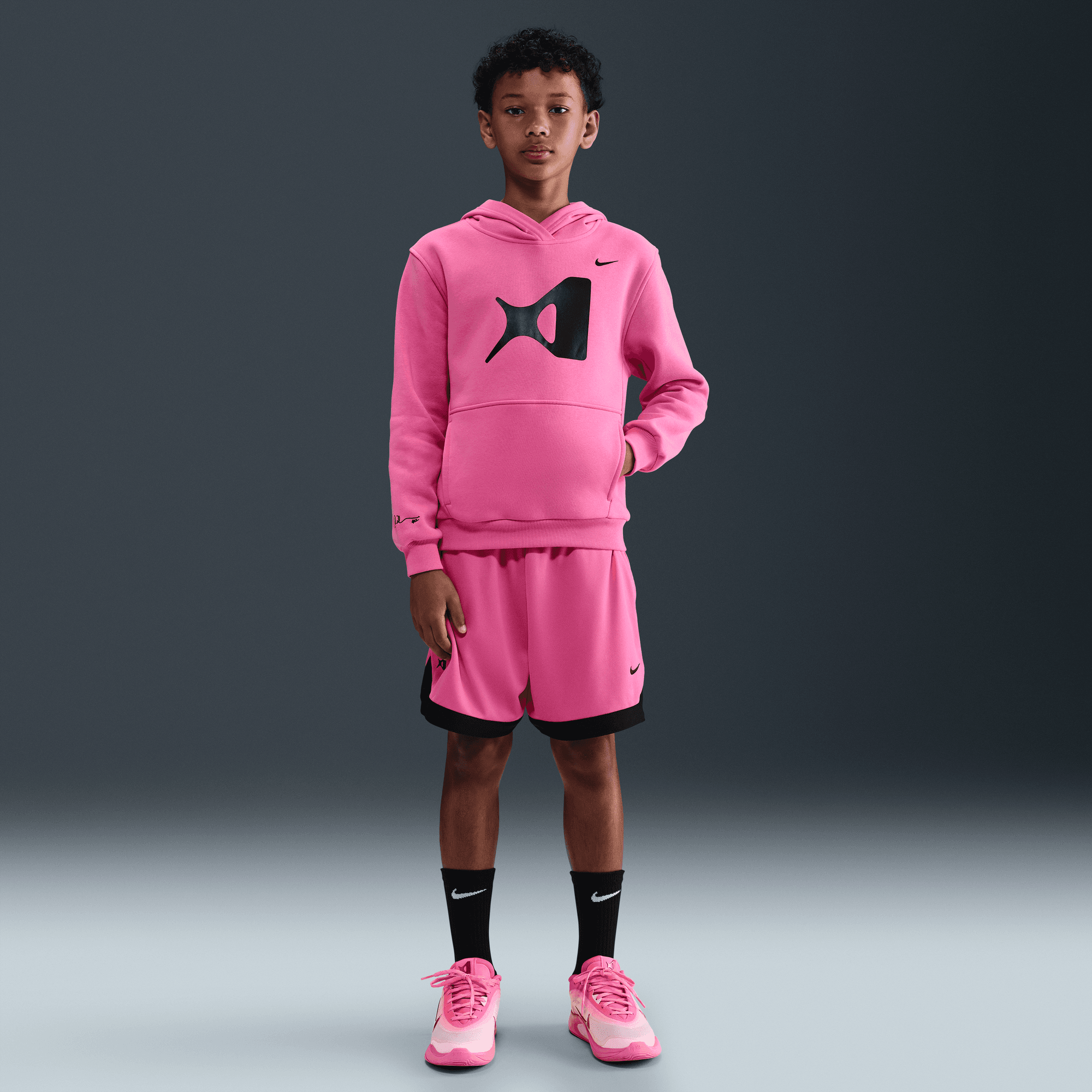 A'JA WILSON CLUB FLEECE BIG KIDS' HOODIE