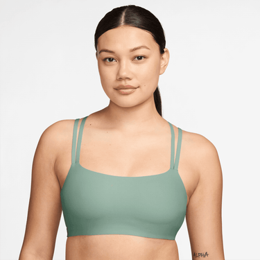 NIKE ZENVY STRAPPY WOMEN'S LIGHT-SUPPORT PADDED SPORTS BRA
