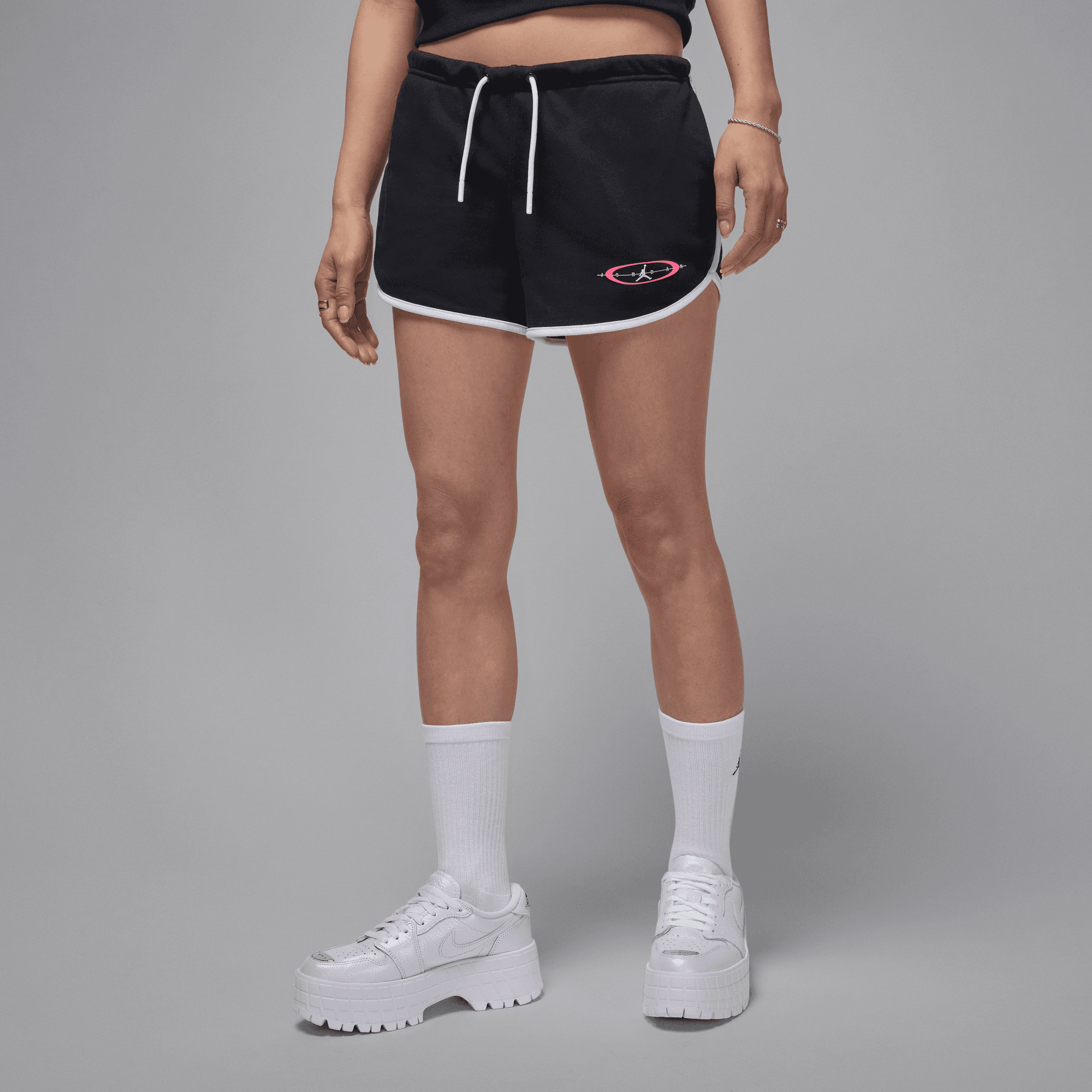 JORDAN BROOKLYN FLEECE WOMEN'S GRAPHIC SHORTS