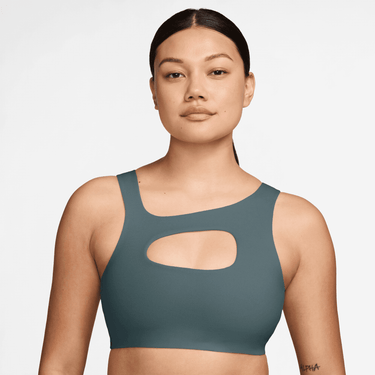 NIKE ZENVY WOMEN'S LIGHT-SUPPORT LIGHTLY LINED SPORTS BRA