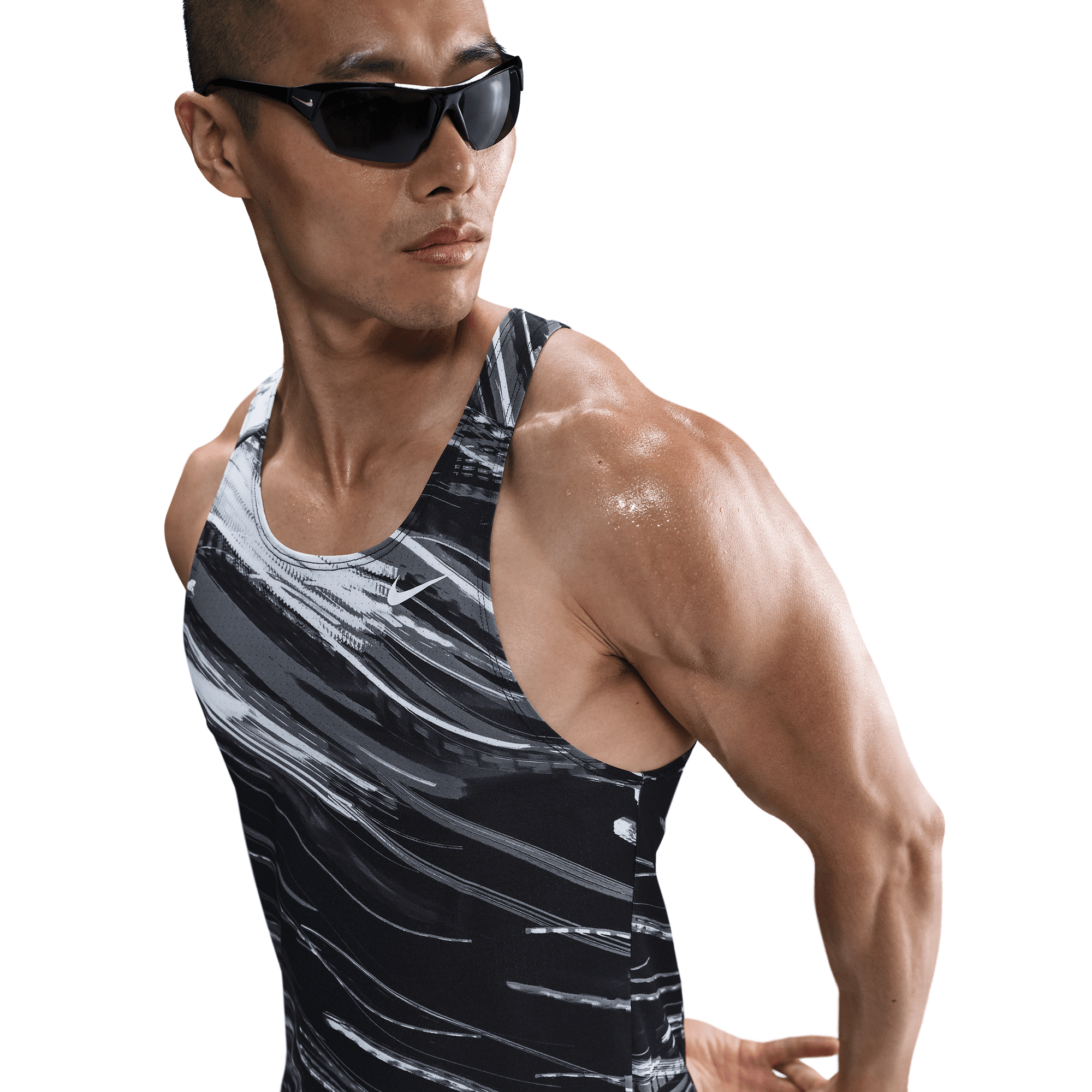 NIKE FAST MEN'S DRI-FIT RUNNING SINGLET