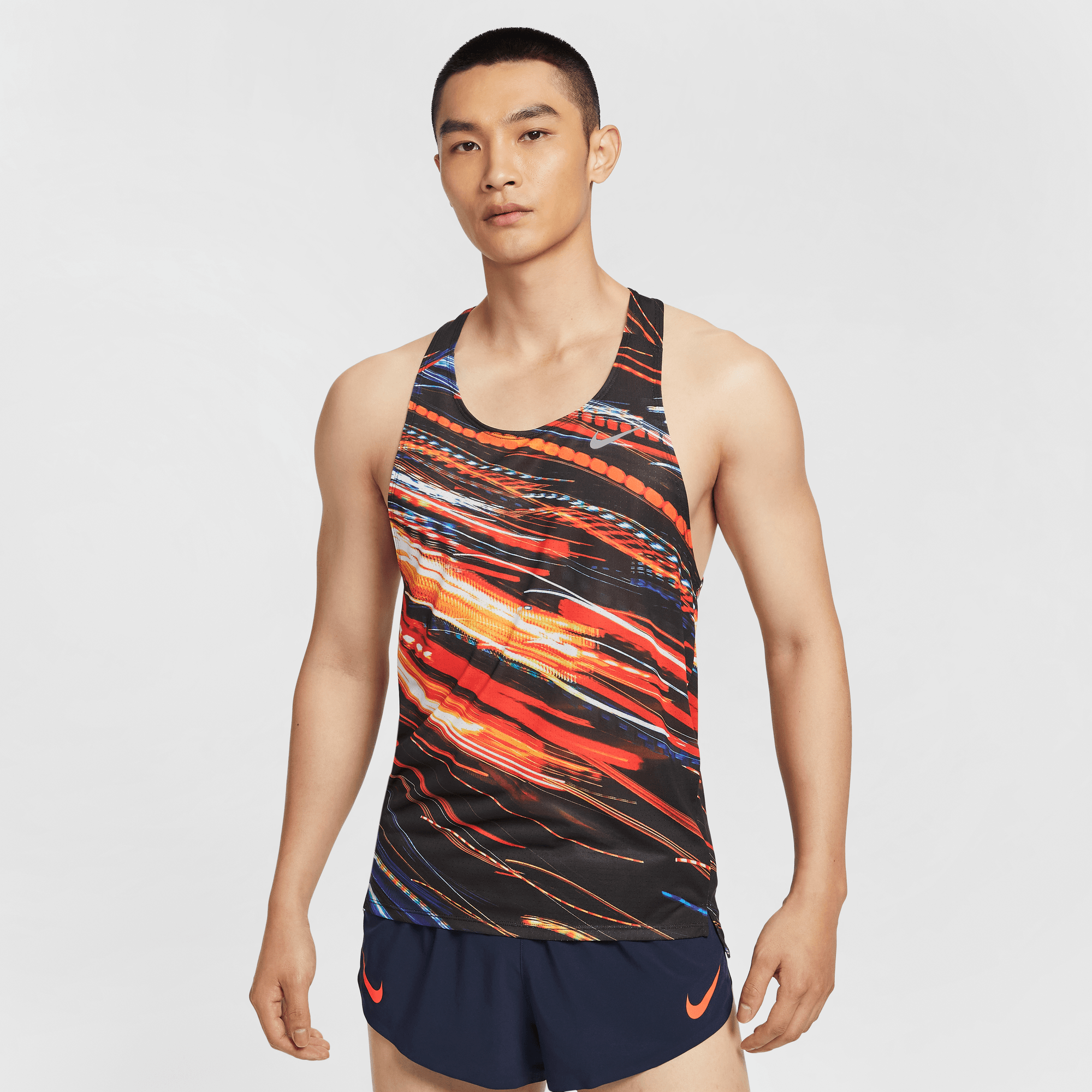 AS MEN'S NIKE DRI-FIT FAST SINGLET