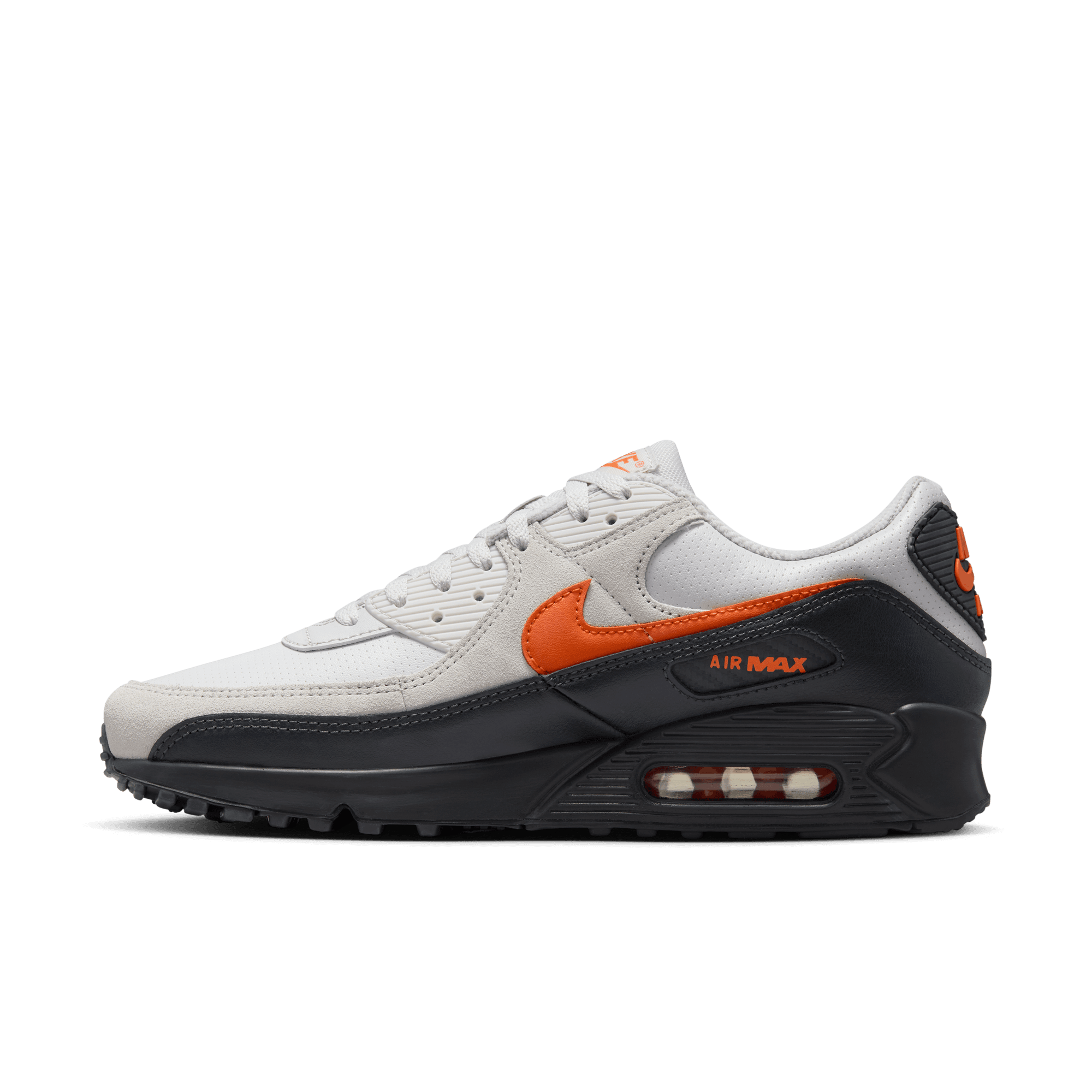 Max 90 Nike Orange And White Nike Air Max 90 Men's Shoes White