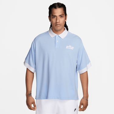 NIKE SPORTSWEAR CLUB MEN'S OVERSIZED SHORT-SLEEVE POLO