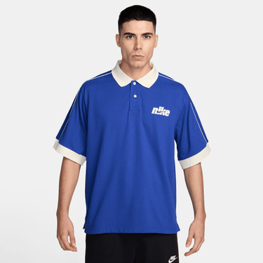 NIKE SPORTSWEAR CLUB MEN'S OVERSIZED SHORT-SLEEVE POLO