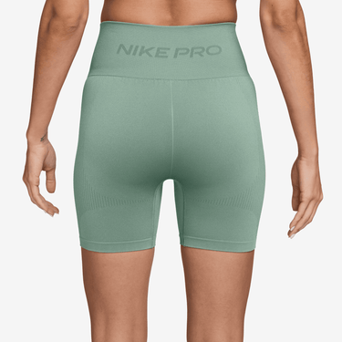 NIKE PRO SEAMLESS WOMEN'S DRI-FIT HIGH-WAISTED 5" BIKER SHORTS