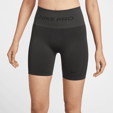 NIKE PRO SEAMLESS WOMEN'S DRI-FIT HIGH-WAISTED 5" BIKER SHORTS