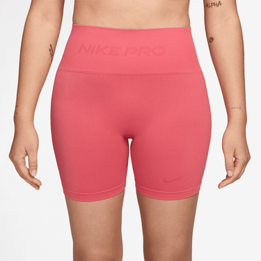 NIKE PRO SEAMLESS WOMEN'S DRI-FIT HIGH-WAISTED 5" BIKER SHORTS
