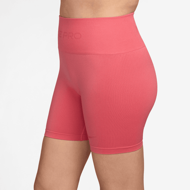 NIKE PRO SEAMLESS WOMEN'S DRI-FIT HIGH-WAISTED 5" BIKER SHORTS