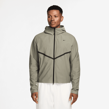 NIKE TECH MEN'S SHORI KNIT FULL-ZIP WINDRUNNER JACKET