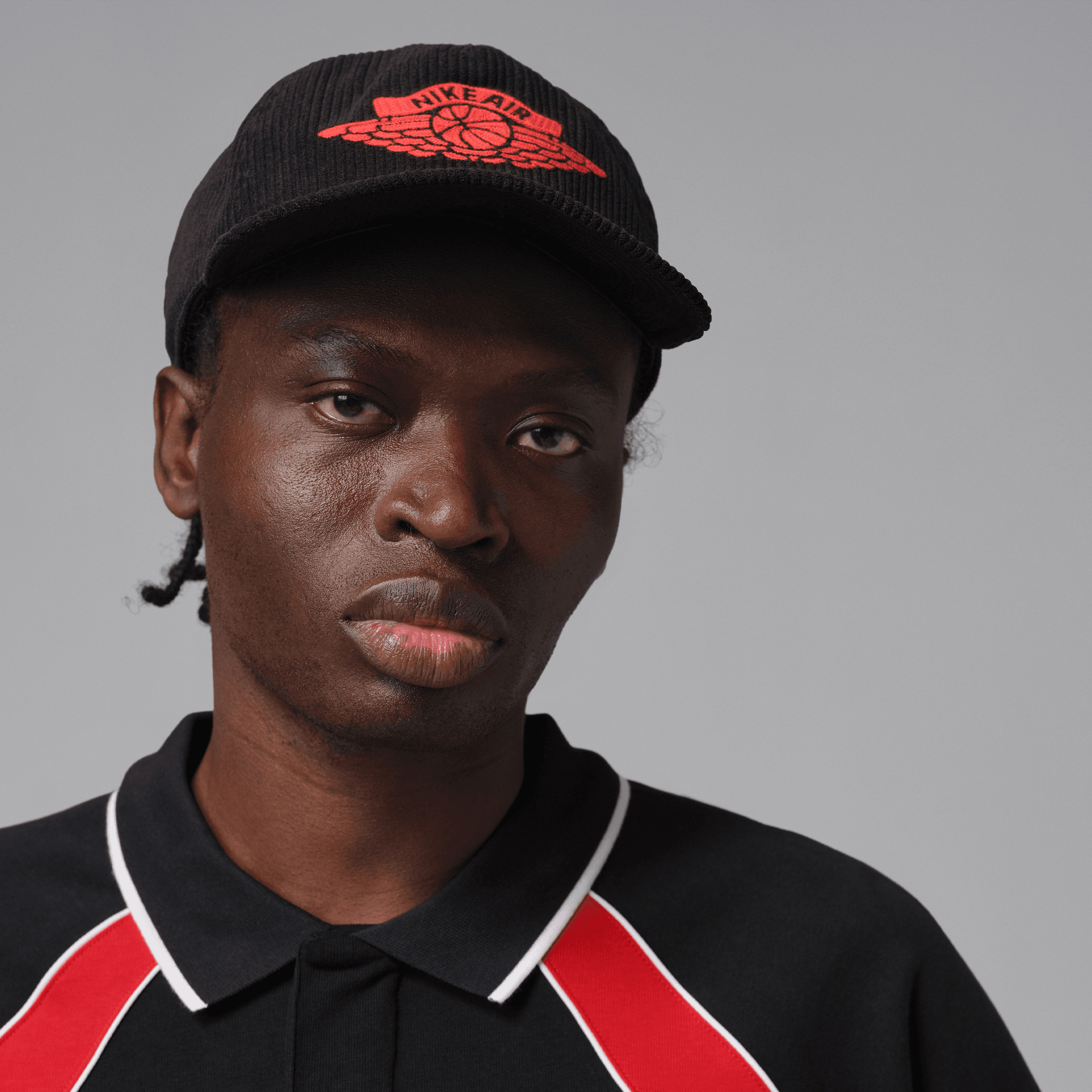 JORDAN FLIGHT MEN'S LONG-SLEEVE POLO JERSEY