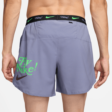 NIKE STRIDE "FLY NIKE" MEN'S DRI-FIT 5" BRIEF-LINED RUNNING SHORTS