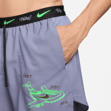 NIKE STRIDE "FLY NIKE" MEN'S DRI-FIT 5" BRIEF-LINED RUNNING SHORTS