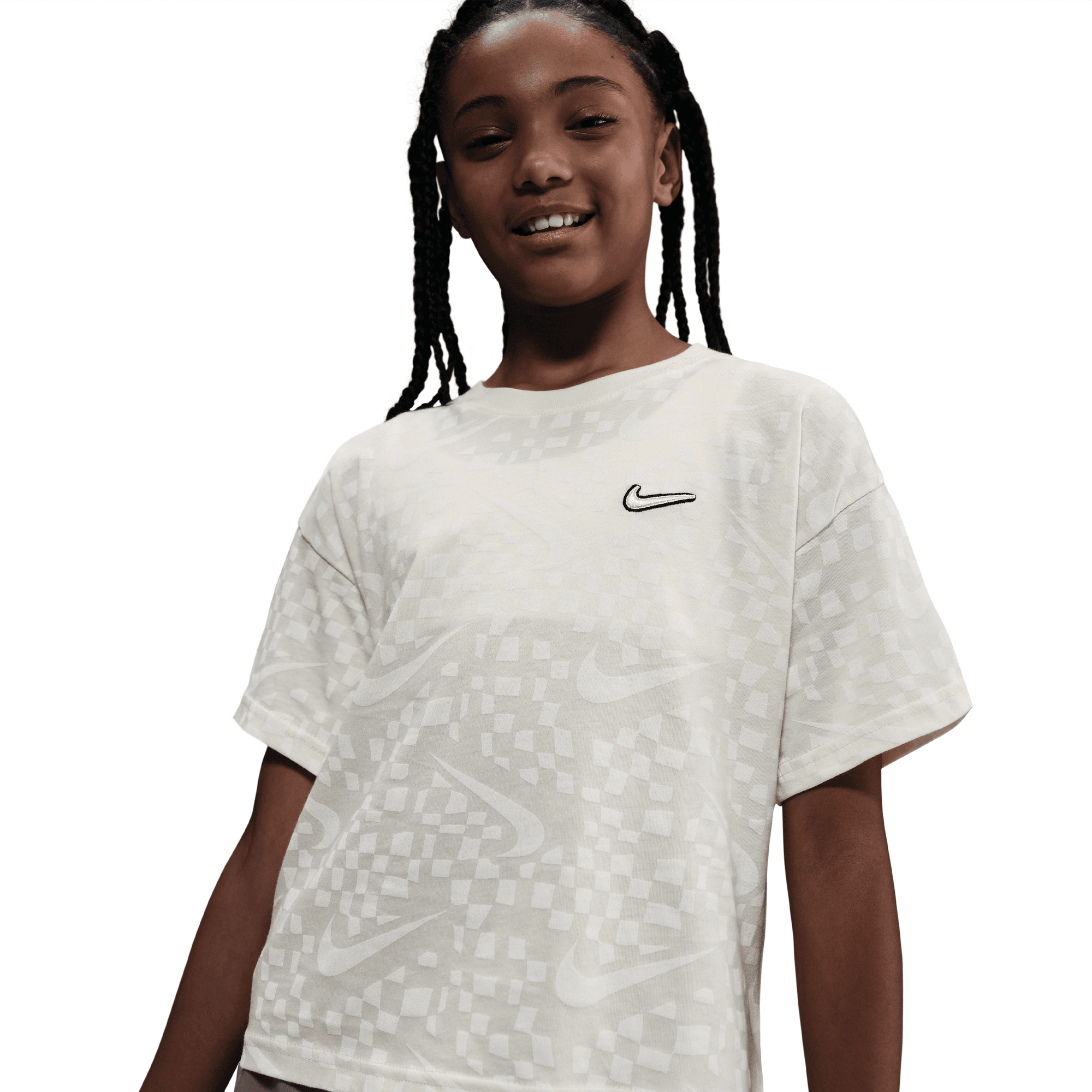 NIKE LFS BIG KIDS' (GIRLS') T-SHIRT