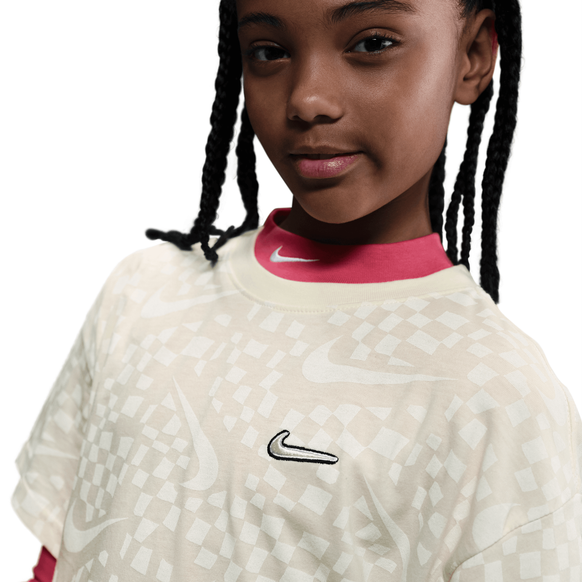 NIKE LFS BIG KIDS' (GIRLS') T-SHIRT