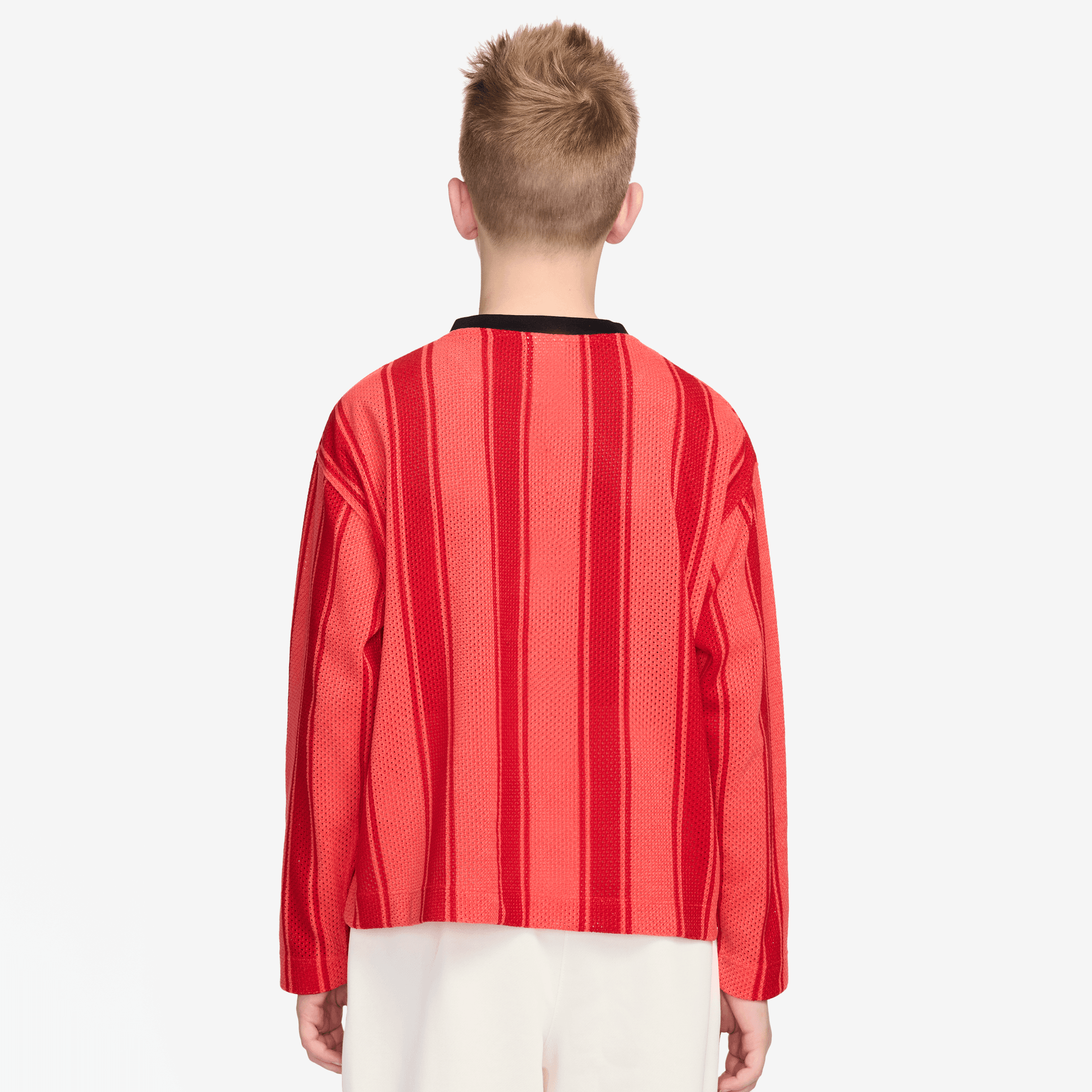 NIKE SPORTSWEAR COLLECTION BIG KIDS' LONG-SLEEVE MESH JERSEY