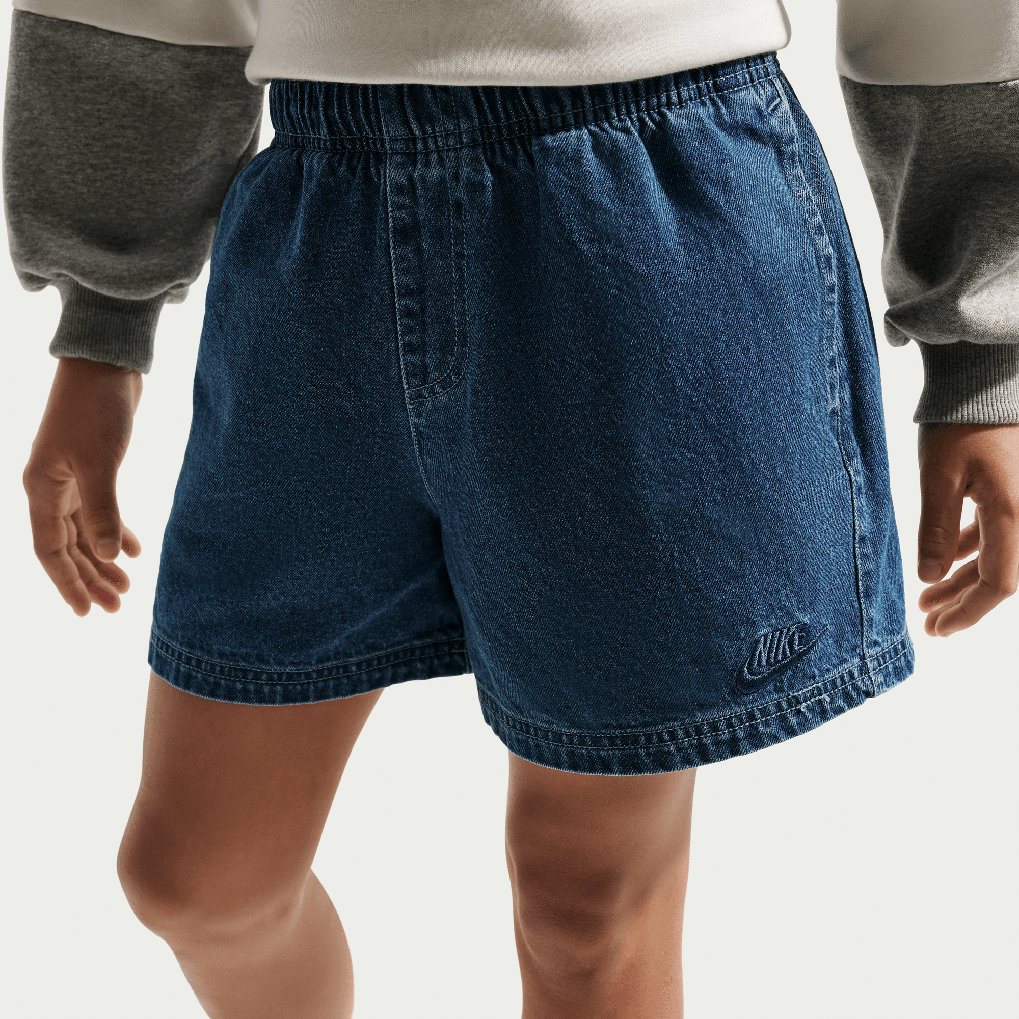 NIKE SPORTSWEAR COLLECTION BIG KIDS' DENIM SHORTS