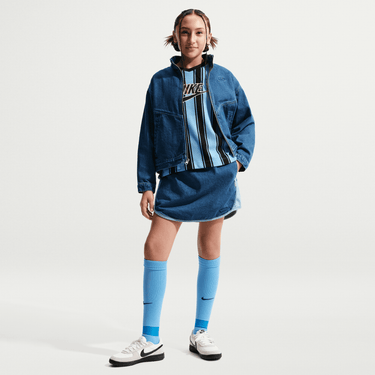 NIKE SPORTSWEAR COLLECTION BIG KIDS' (GIRLS') DENIM SKIRT