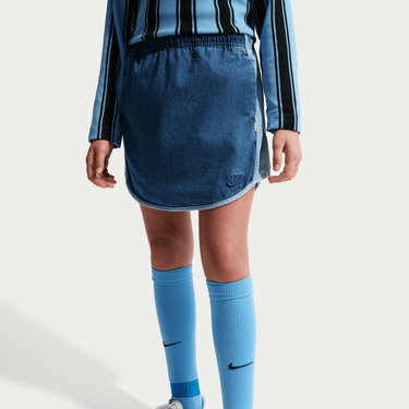 NIKE SPORTSWEAR COLLECTION BIG KIDS' (GIRLS') DENIM SKIRT