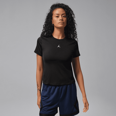 JORDAN SPORT ESSENTIALS WOMEN'S DRI-FIT SHORT-SLEEVE TOP