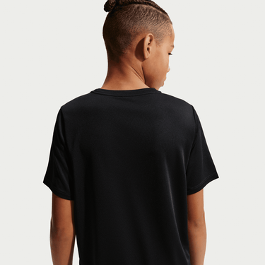NIKE MILER BIG KIDS' DRI-FIT SHORT-SLEEVE TOP