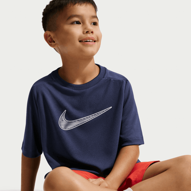 NIKE MULTI BIG KIDS' (BOYS') DRI-FIT SHORT-SLEEVE TRAINING TOP