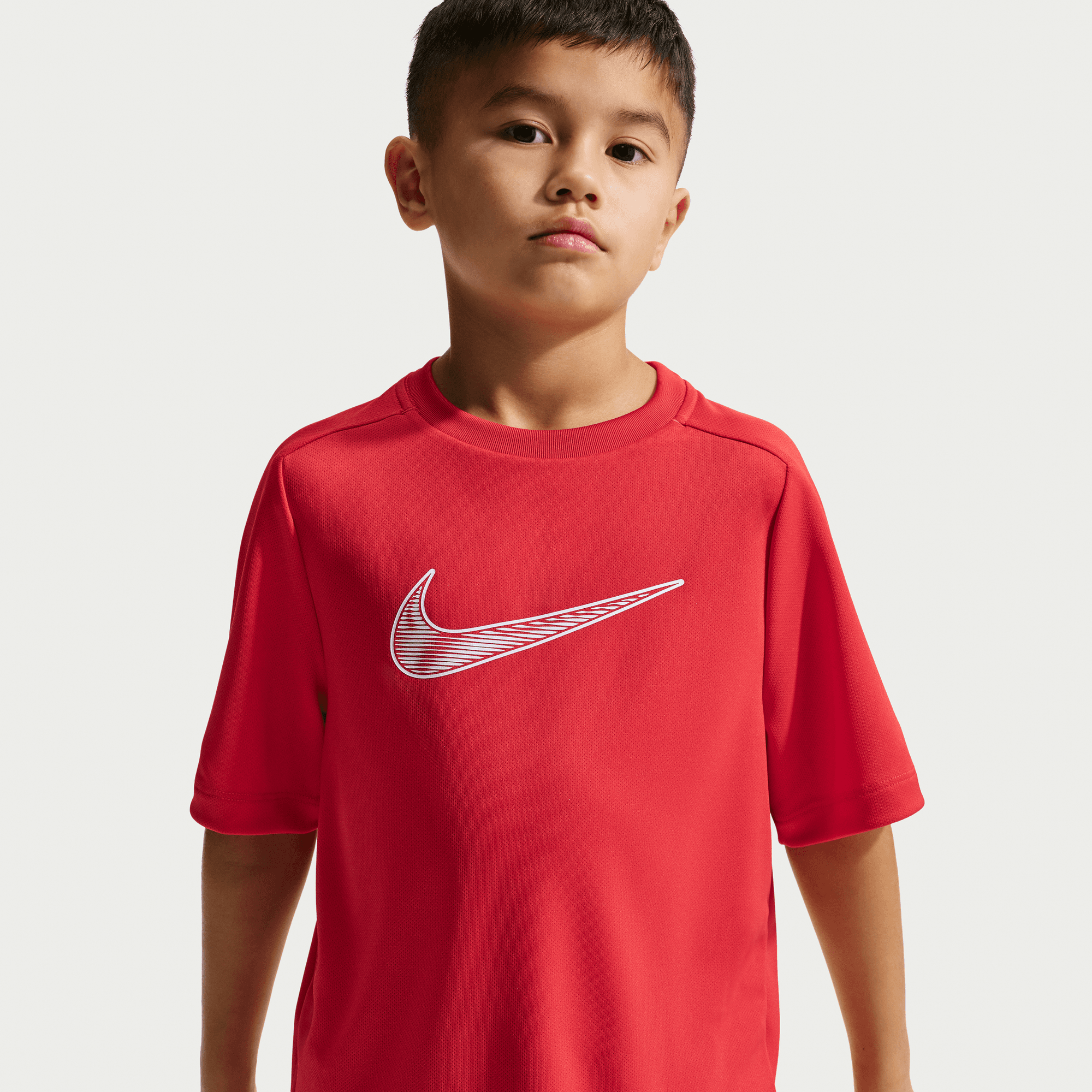 NIKE MULTI BIG KIDS' (BOYS') DRI-FIT SHORT-SLEEVE TRAINING TOP