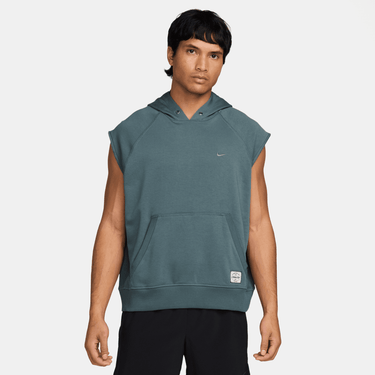 NIKE MEN'S N.A.C. DRI-FIT FLEECE SLEEVELESS TRAINING HOODIE