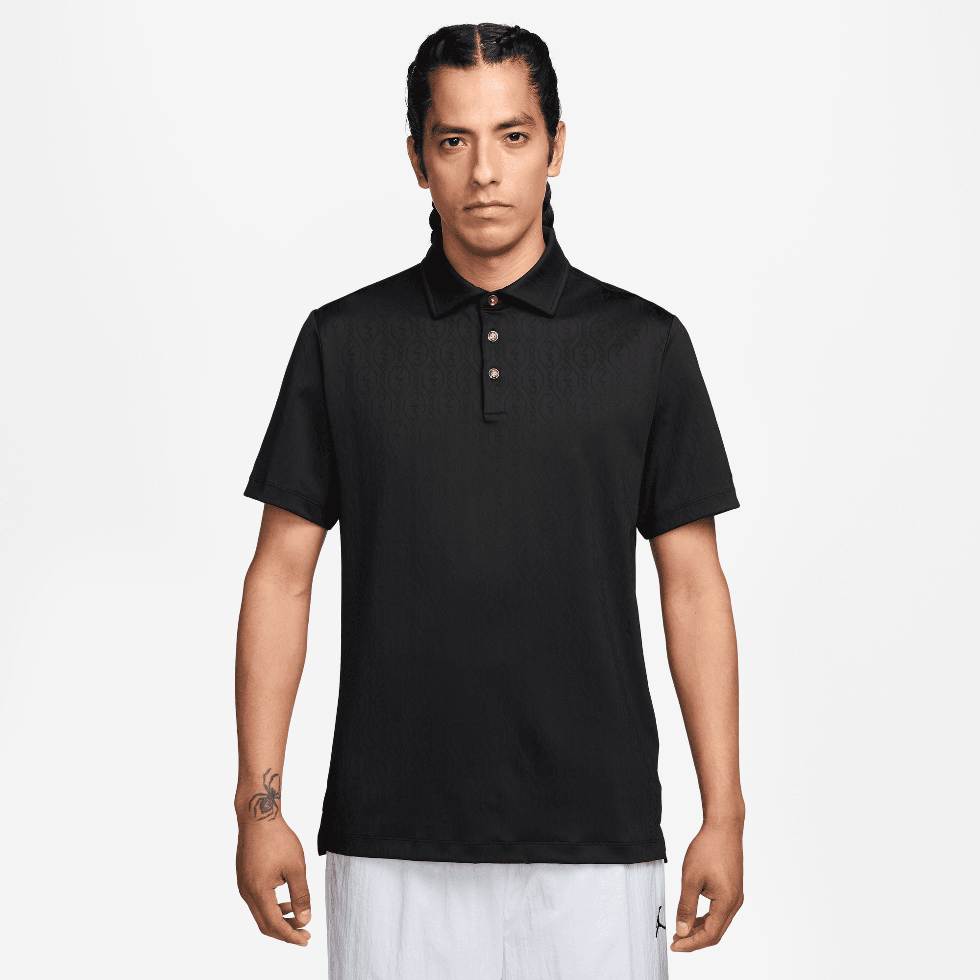 JORDAN SPORT MEN'S GOLF JACQUARD POLO