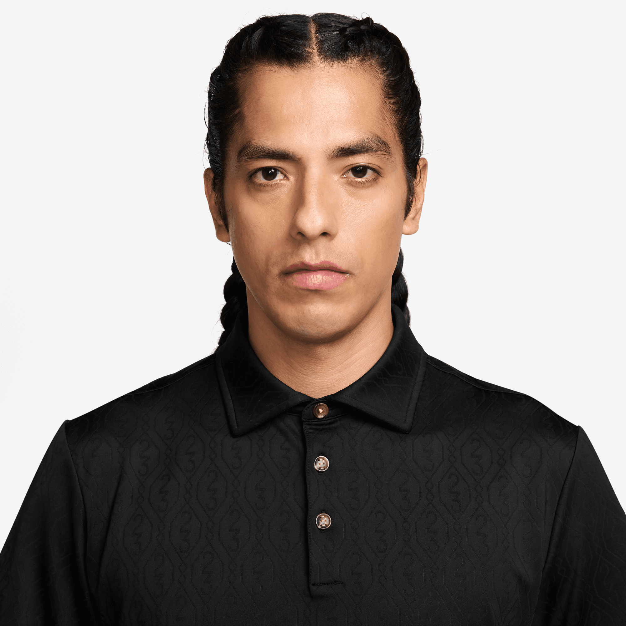 JORDAN SPORT MEN'S GOLF JACQUARD POLO