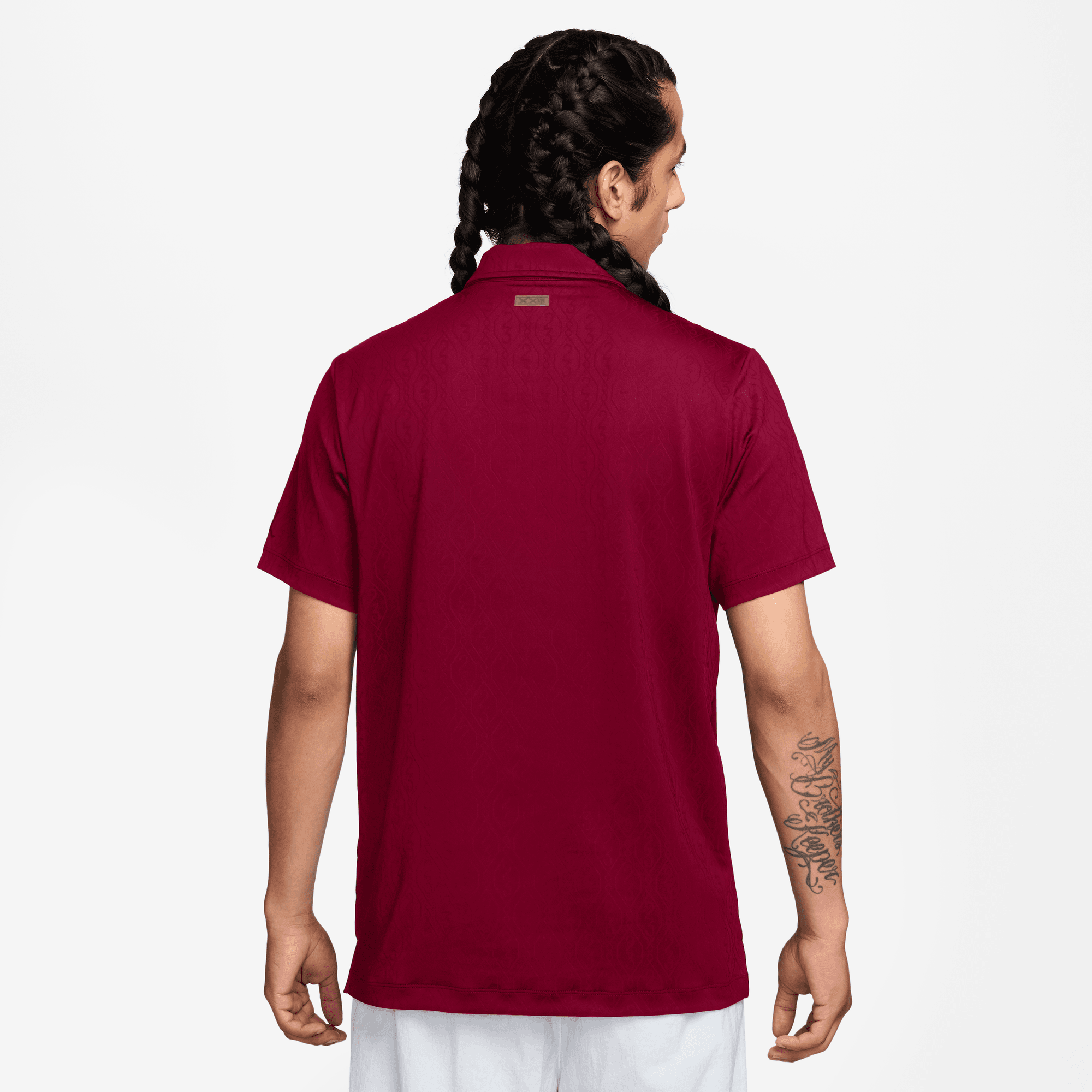 JORDAN SPORT MEN'S GOLF JACQUARD POLO