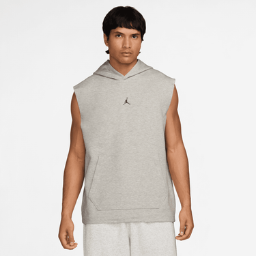 JORDAN SPORT HOOP FLEECE MEN'S DRI-FIT SLEEVELESS PULLOVER HOODIE