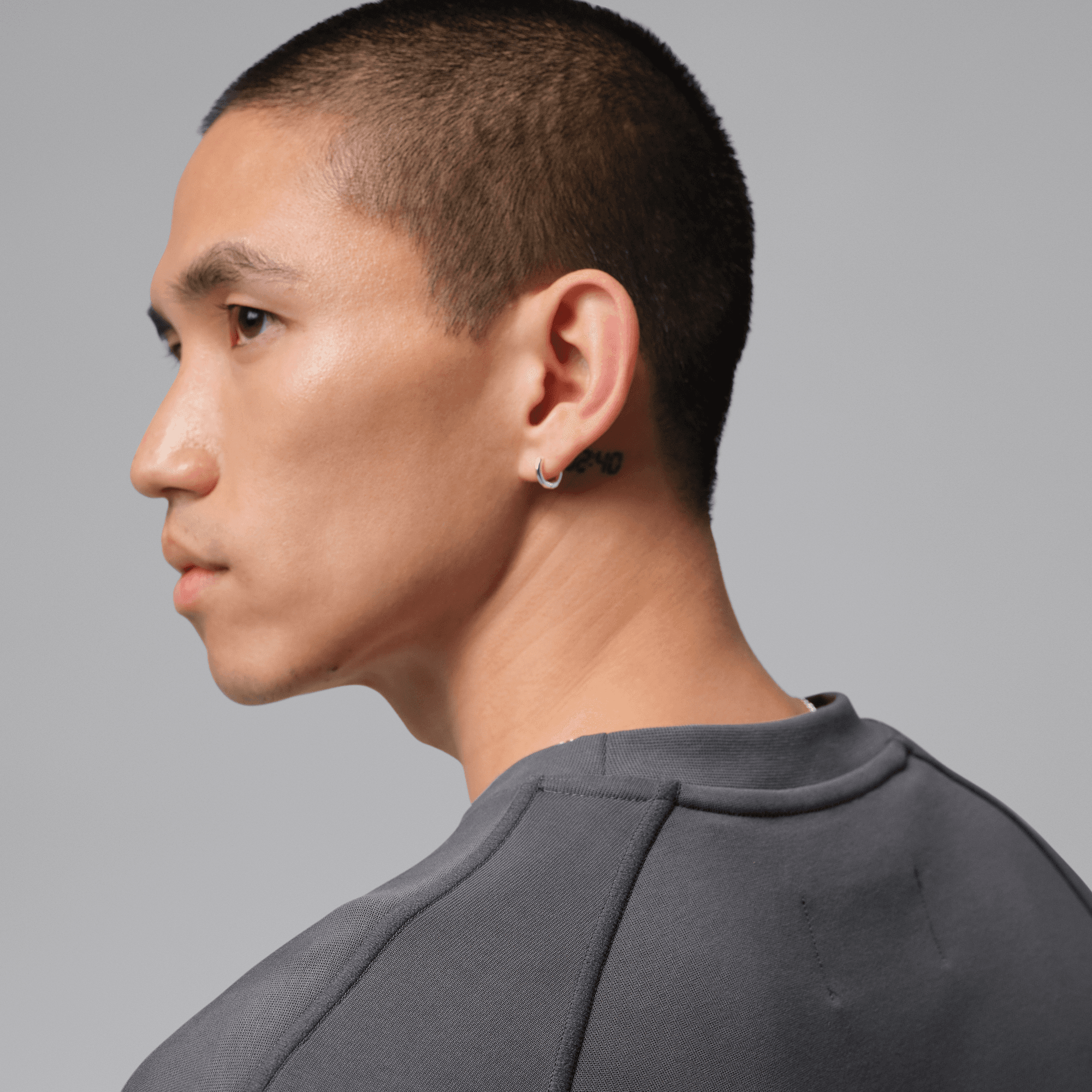 PARIS SAINT-GERMAIN HOOP FLEECE MEN'S CREWNECK SWEATSHIRT