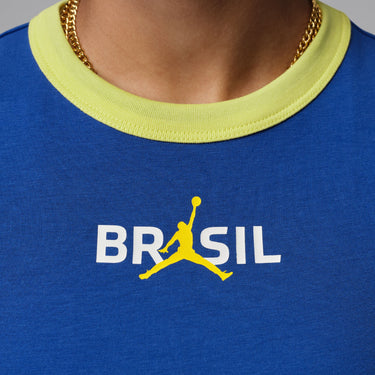 JORDAN WOMEN'S GRAPHIC BRAZIL CREWNECK SHIRT