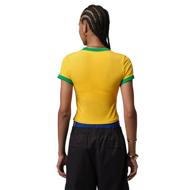 JORDAN WOMEN'S GRAPHIC BRAZIL CREWNECK SHIRT
