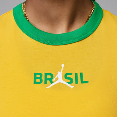 JORDAN WOMEN'S GRAPHIC BRAZIL CREWNECK SHIRT