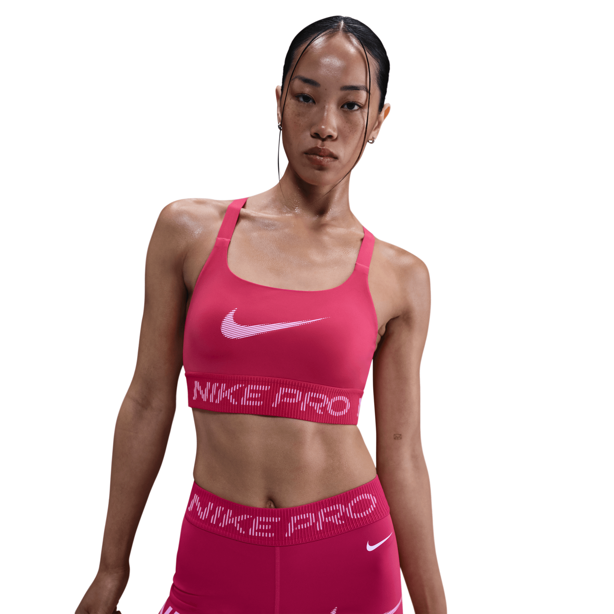 NIKE PRO WOMEN'S LIGHT-SUPPORT SPORTS BRA