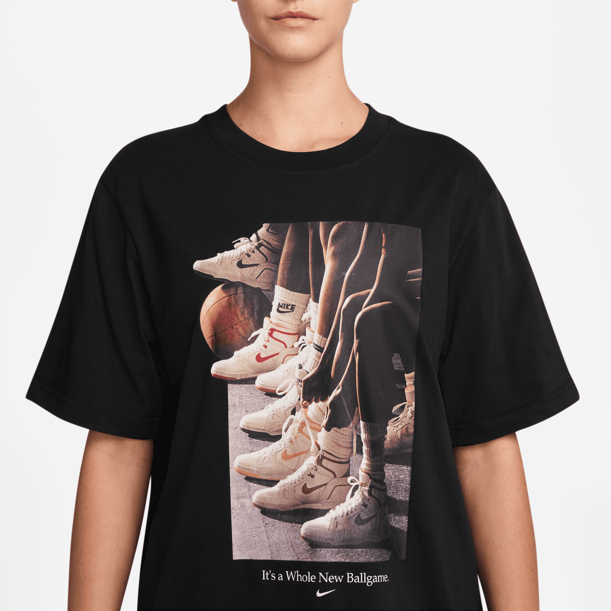 NIKE WOMEN'S DRI-FIT SHORT-SLEEVE BASKETBALL T-SHIRT