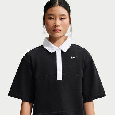 NIKE SPORTSWEAR WOMEN'S OVERSIZED SHORT-SLEEVE POLO